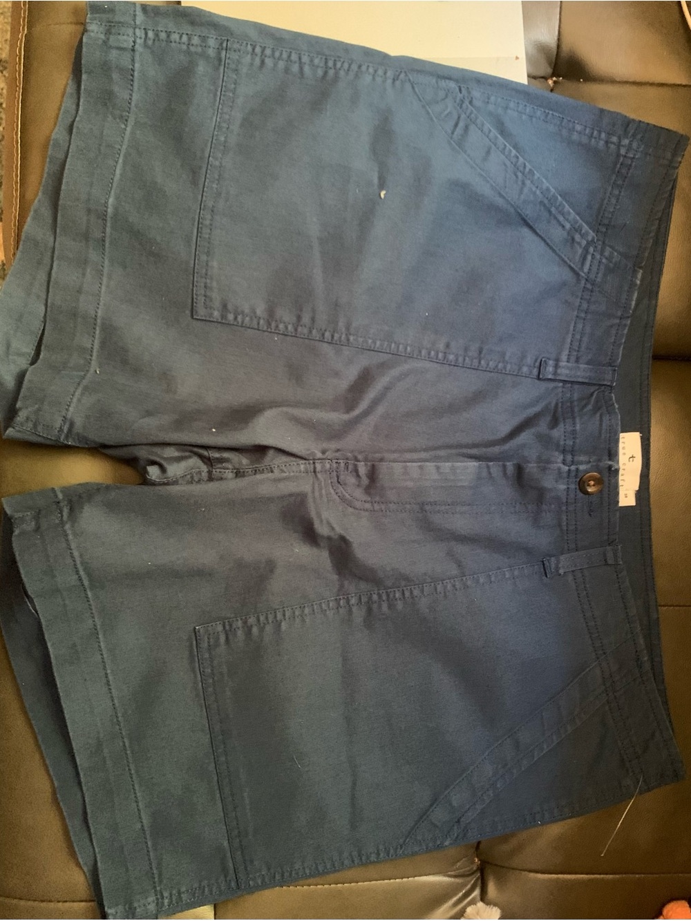 True Craft Men's Navy Blue Casual Shorts